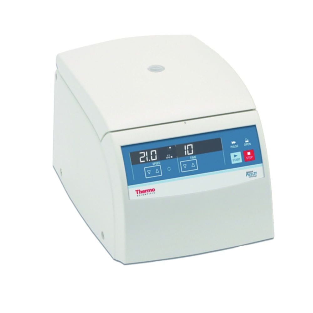 Microlitre centrifuges, Heraeus™ Pico™ 21 with double-row rotor Microlitre centrifuges, Heraeus™ Pico™ 21 with double-row rotor