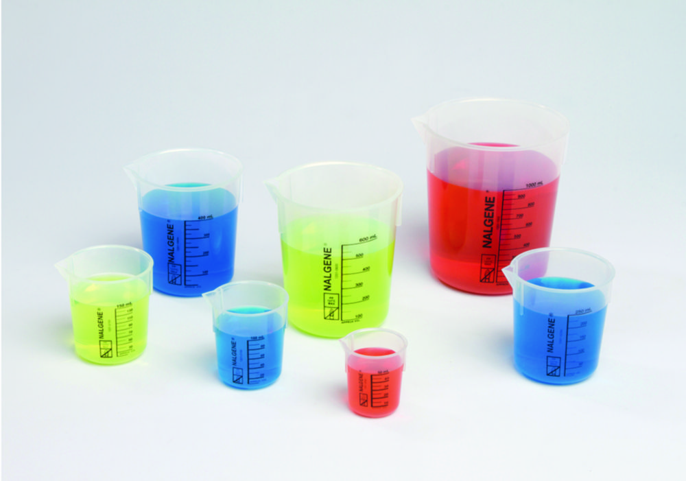 Griffin beakers Nalgene™, PP, low form Griffin beakers Nalgene™, PP, low form