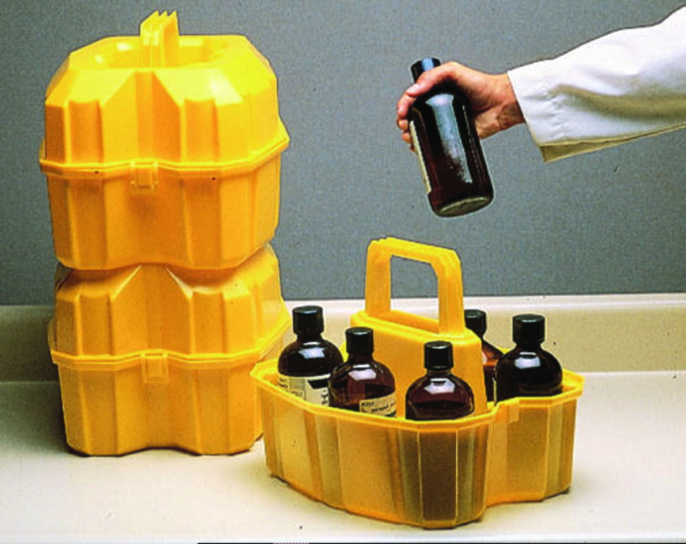 Safety carrier with cover Nalgene™, LDPE Safety carrier with cover Nalgene™, LDPE