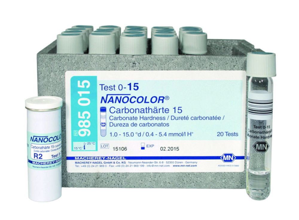 Tube tests NANOCOLOR® Hardness