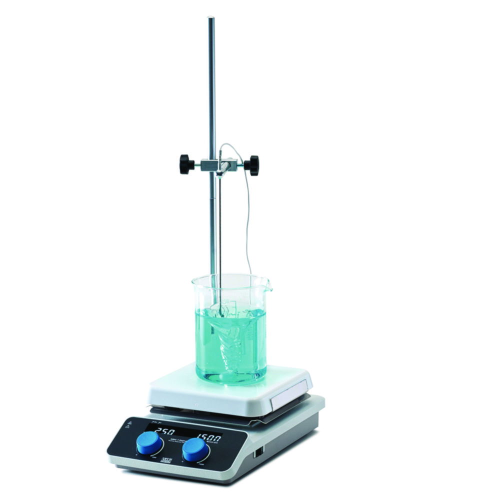 Magnetic stirrer with heating AREC 7 Digital Set, with temperature probe, rod, clamp Magnetic stirrer with heating AREC 7 Digital Set, with temperature probe, rod, clamp