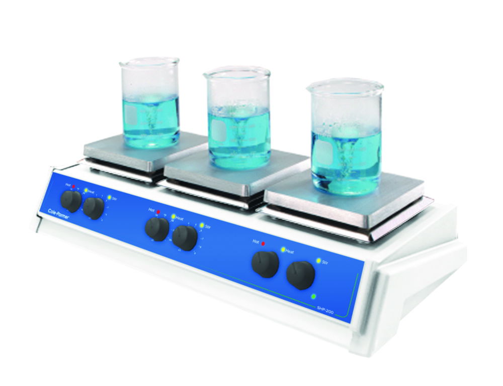 Magnetic stirrer with heating, 3-Position, SHP-200-MP Magnetic stirrer with heating, 3-Position, SHP-200-MP