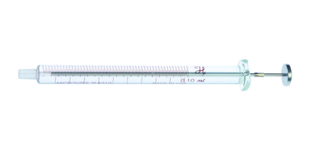 Microlitre syringes, 700 series, for removable needles (RN) or (LT) Microlitre syringes, 700 series, for removable needles (RN) or (LT)