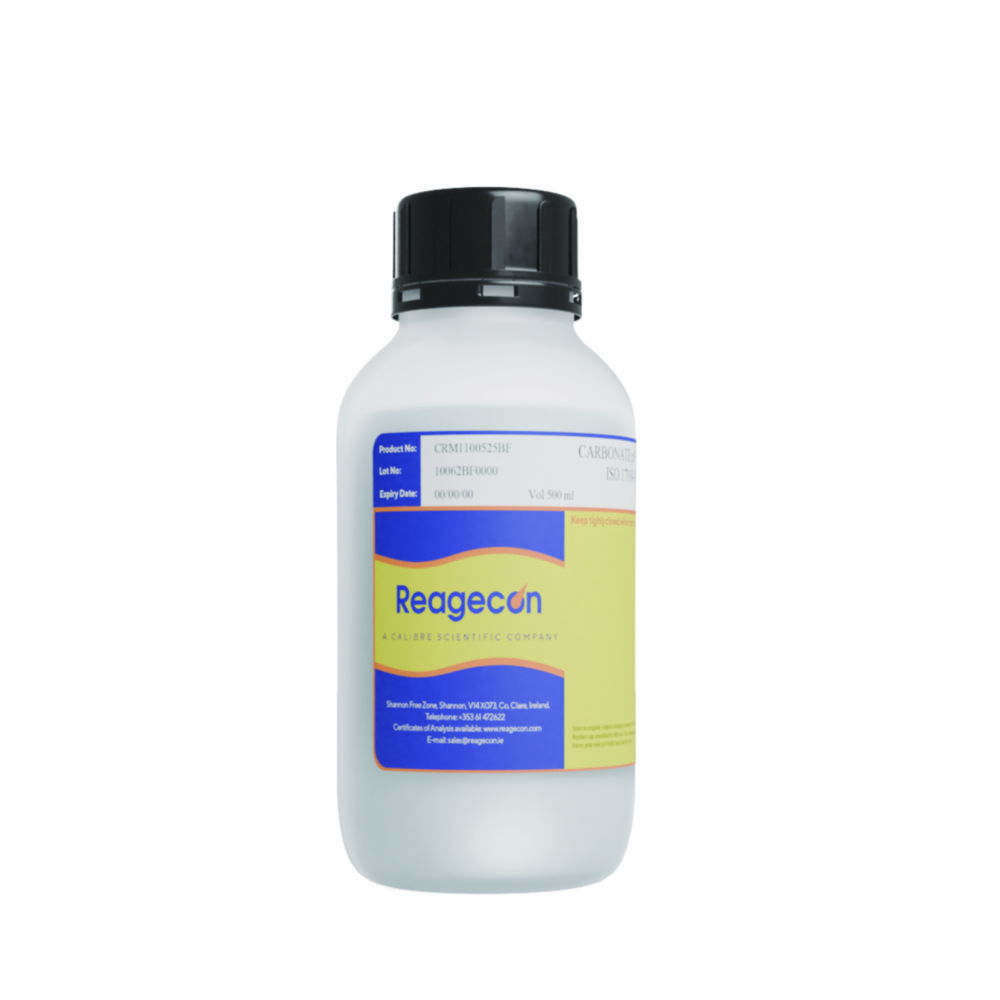 Carbonate pH buffer solution at 25 °C, certified reference material (CRM) Carbonate pH buffer solution at 25 °C, certified reference material (CRM)