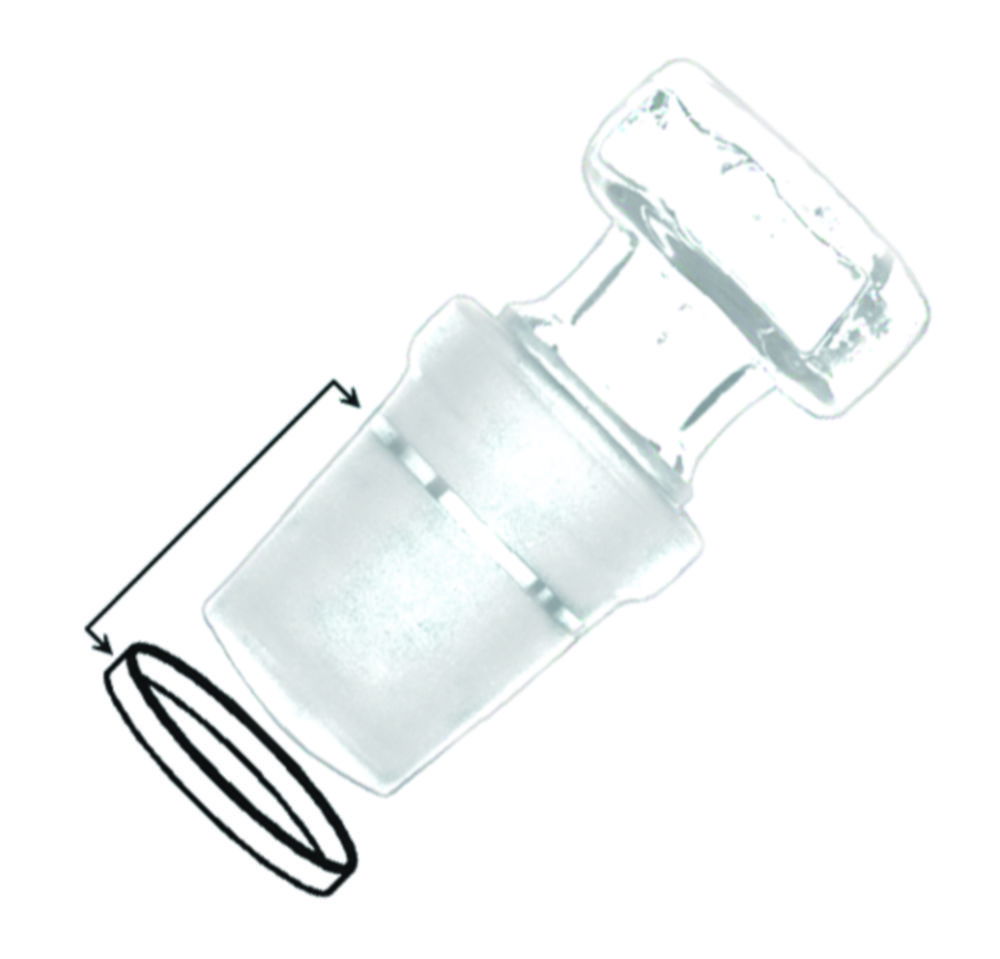 PTFE sealing rings for jointed glassware PTFE sealing rings for jointed glassware