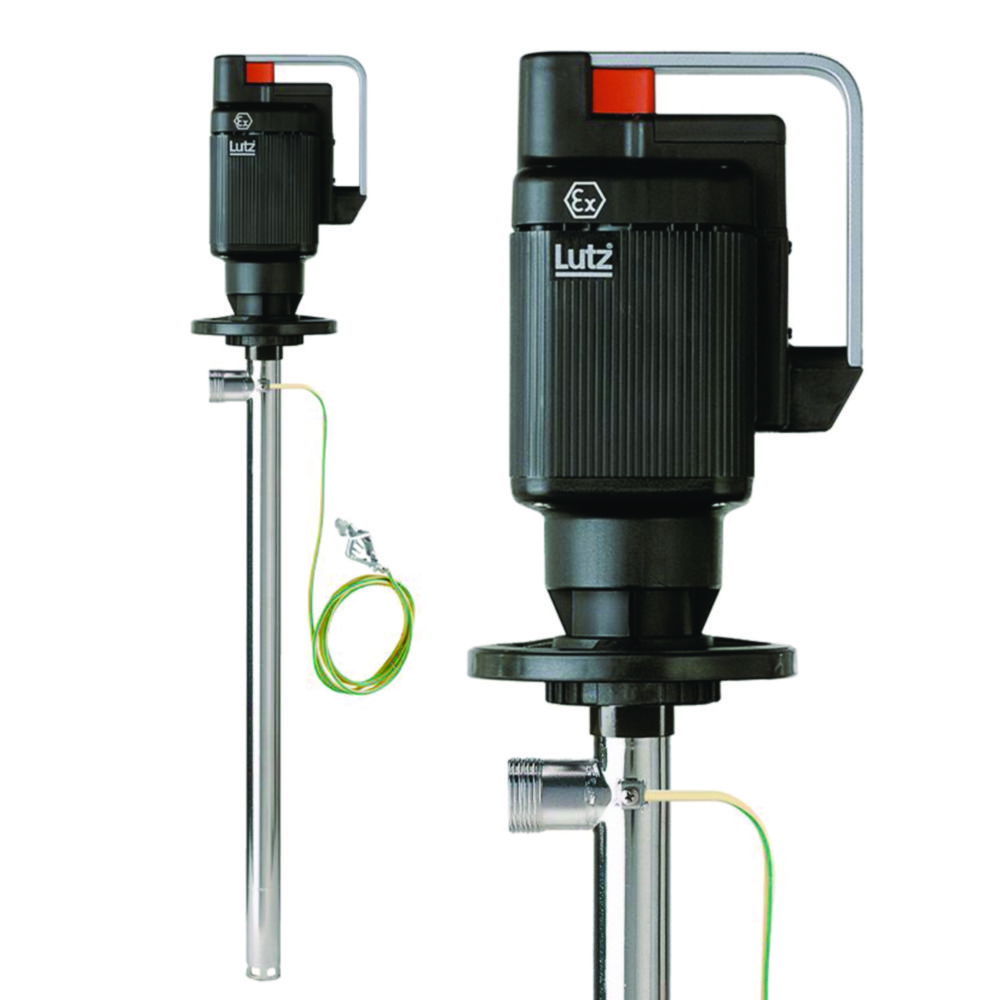 Drum pumps, "solvents", explosion-proof version, mains-powered Drum pumps, "solvents", explosion-proof version, mains-powered
