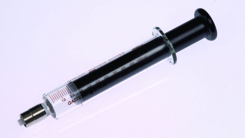 Microlitre syringes, 1000 series, with TLL/ TLLX and gas tight Microlitre syringes, 1000 series, with TLL/ TLLX and gas tight