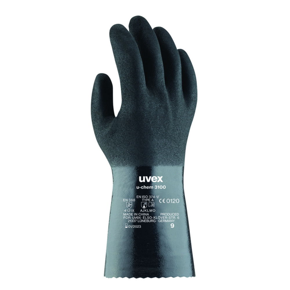 Chemical Protection Glove uvex u-chem 3100, NBR Chemical Protection Glove uvex u-chem 3100, NBR