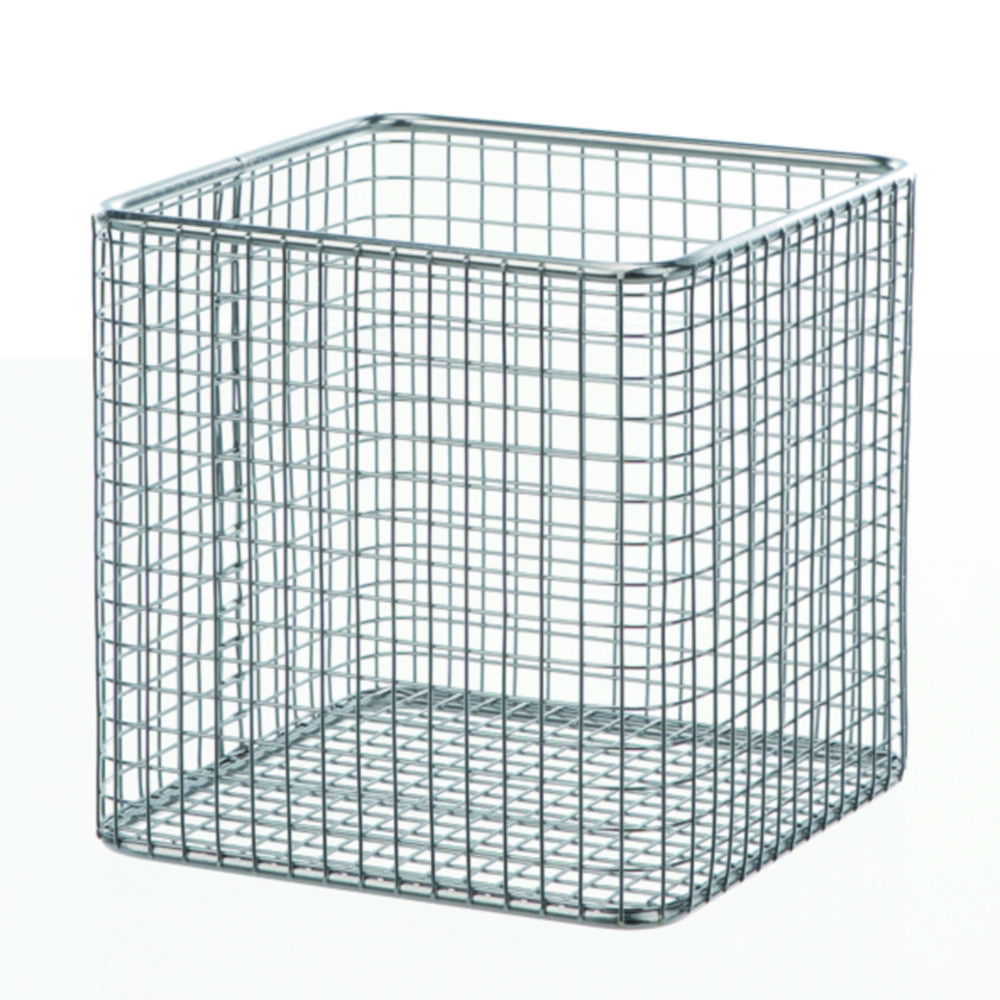 Wire baskets square, stainless steel Wire baskets square, stainless steel