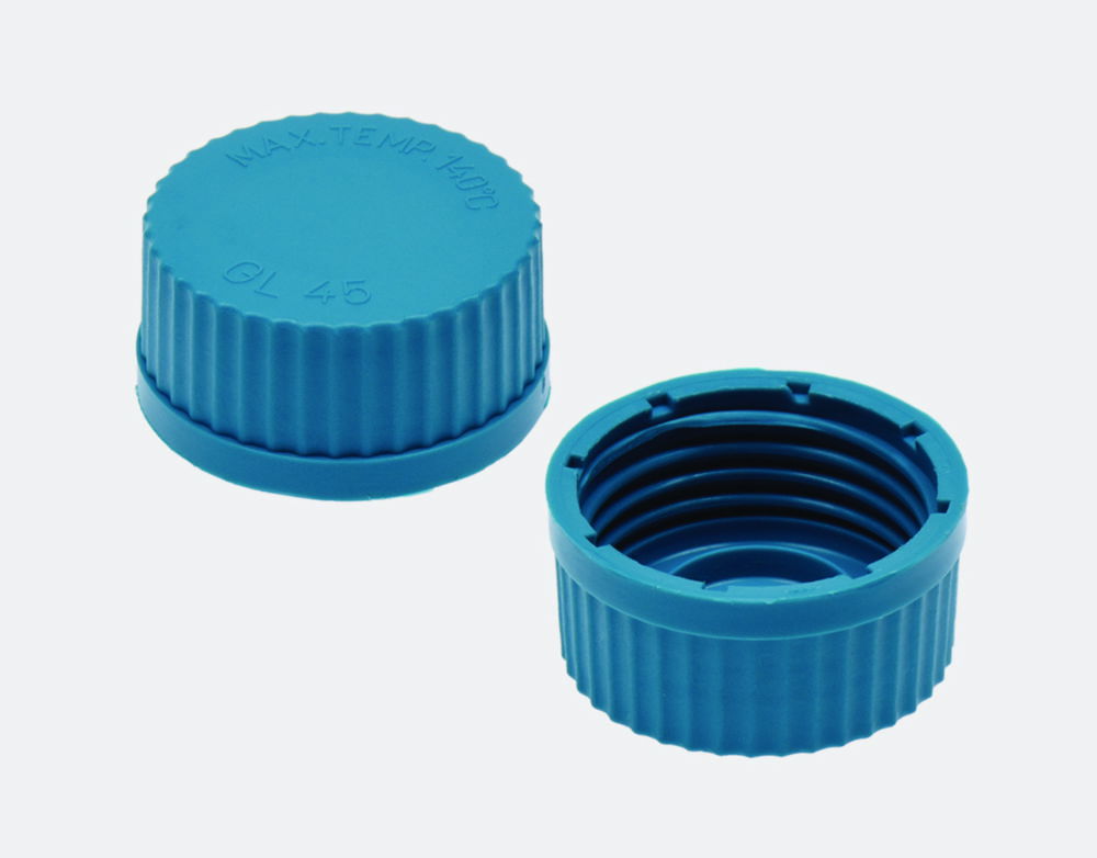 Screw caps, PP, GL 45 Screw caps, PP, GL 45
