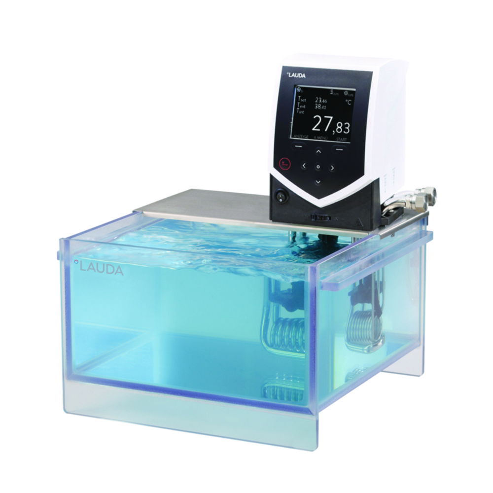 Heating bath circulator ECO ET Gold, with polycarbonate bath tank Heating bath circulator ECO ET Gold, with polycarbonate bath tank