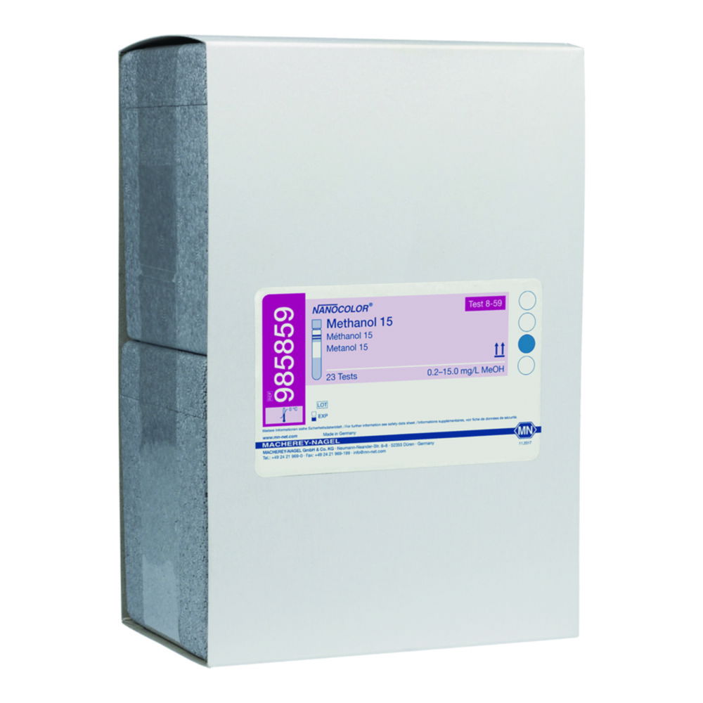 Tube tests NANOCOLOR® Methanol Tube tests NANOCOLOR® Methanol