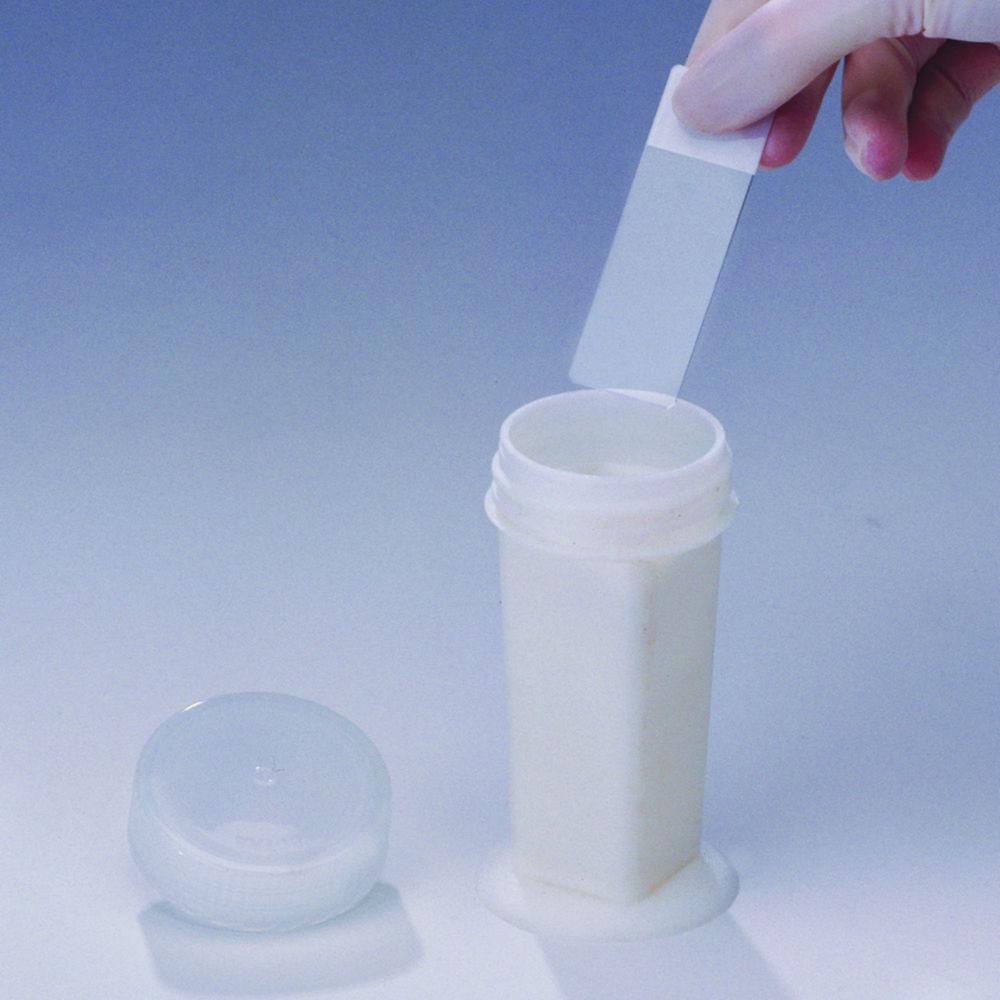 Staining jars coplin, PP, with screw cap Staining jars coplin, PP, with screw cap