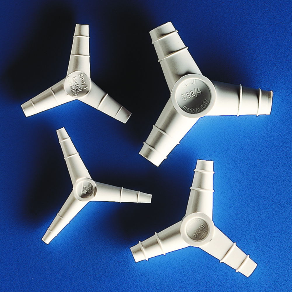 120° Y connectors, PP 120° Y connectors, PP