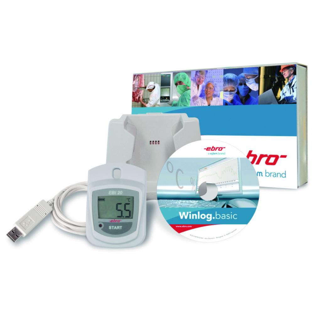 Data Logger with internal temperature sensor EBI 20-T1-Set Data Logger with internal temperature sensor EBI 20-T1-Set