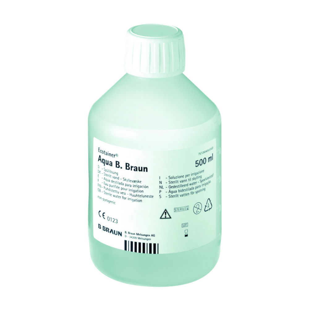 Irrigation solution Ecotainer® Irrigation solution Ecotainer®