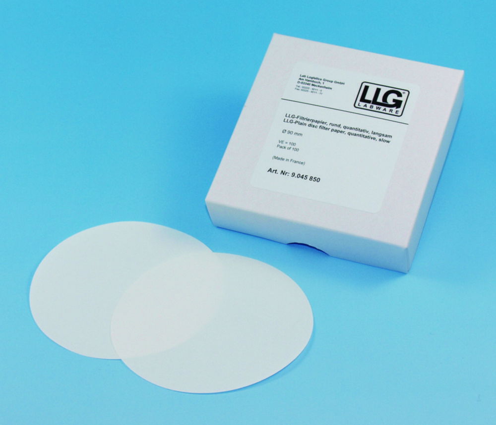 LLG-Quantitative filter paper, circles, fast LLG-Quantitative filter paper, circles, fast