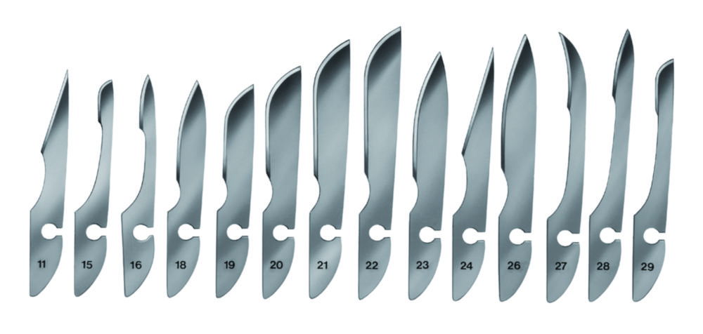 Scalpel blades, non-sterile Scalpel blades, non-sterile