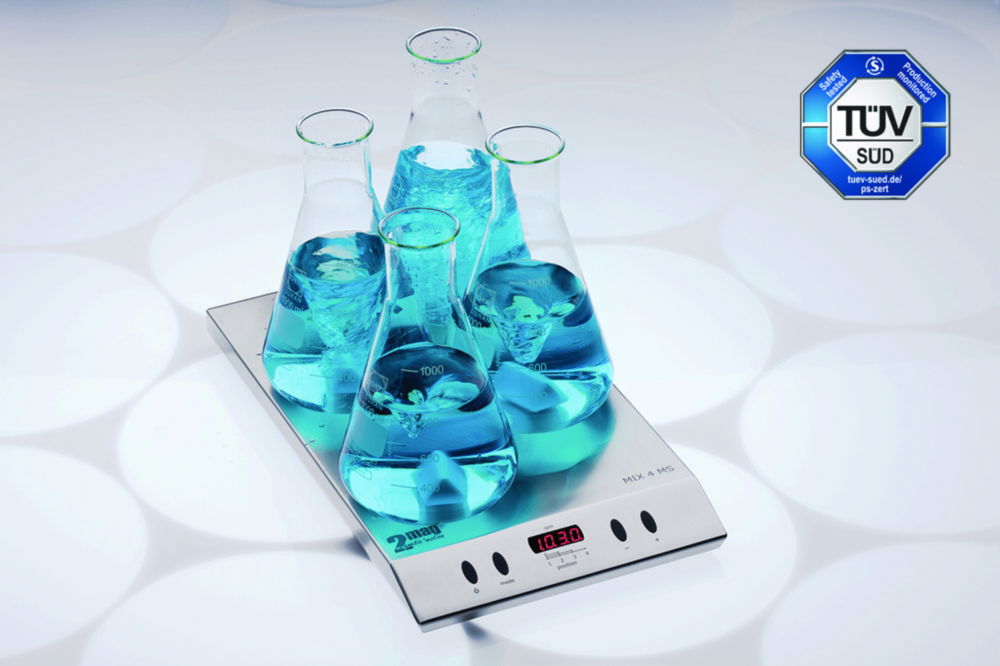Multi-position Magnetic stirrer with internal control MIX 4 MS Multi-position Magnetic stirrer with internal control MIX 4 MS
