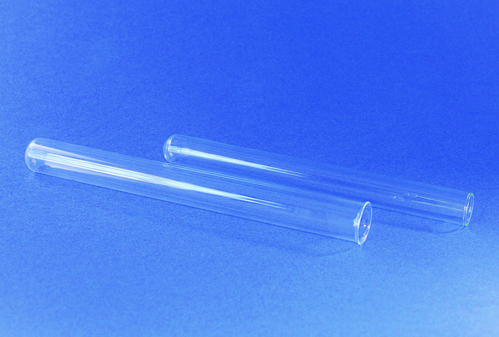 Test tubes, round bottom, Soda-lime glass Test tubes, round bottom, Soda-lime glass