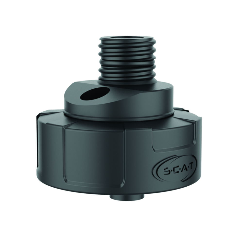 Safety Waste Caps SymLine®, PTFE, electrostatic conductive Safety Waste Caps SymLine®, PTFE, electrostatic conductive