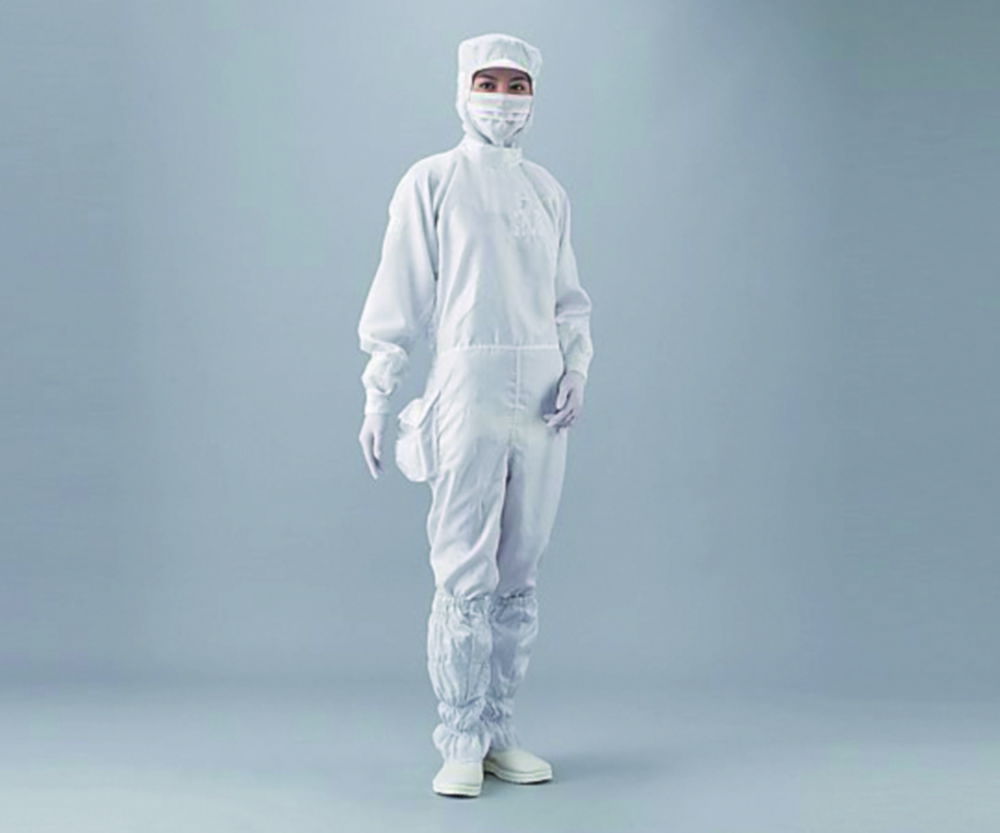 Overall for clean room ASPURE, polyester, with side pocket Overall for clean room ASPURE, polyester, with side pocket