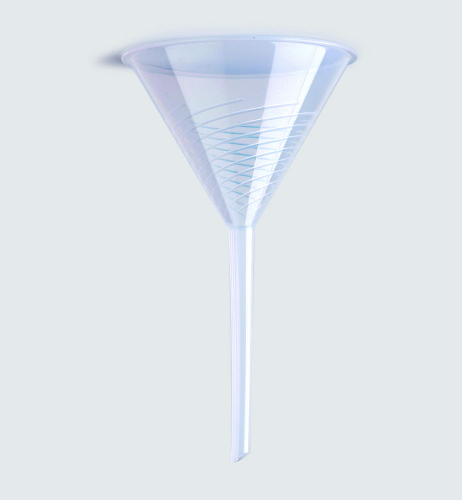 LLG-Fast filtration funnels with internal ribs, PP LLG-Fast filtration funnels with internal ribs, PP