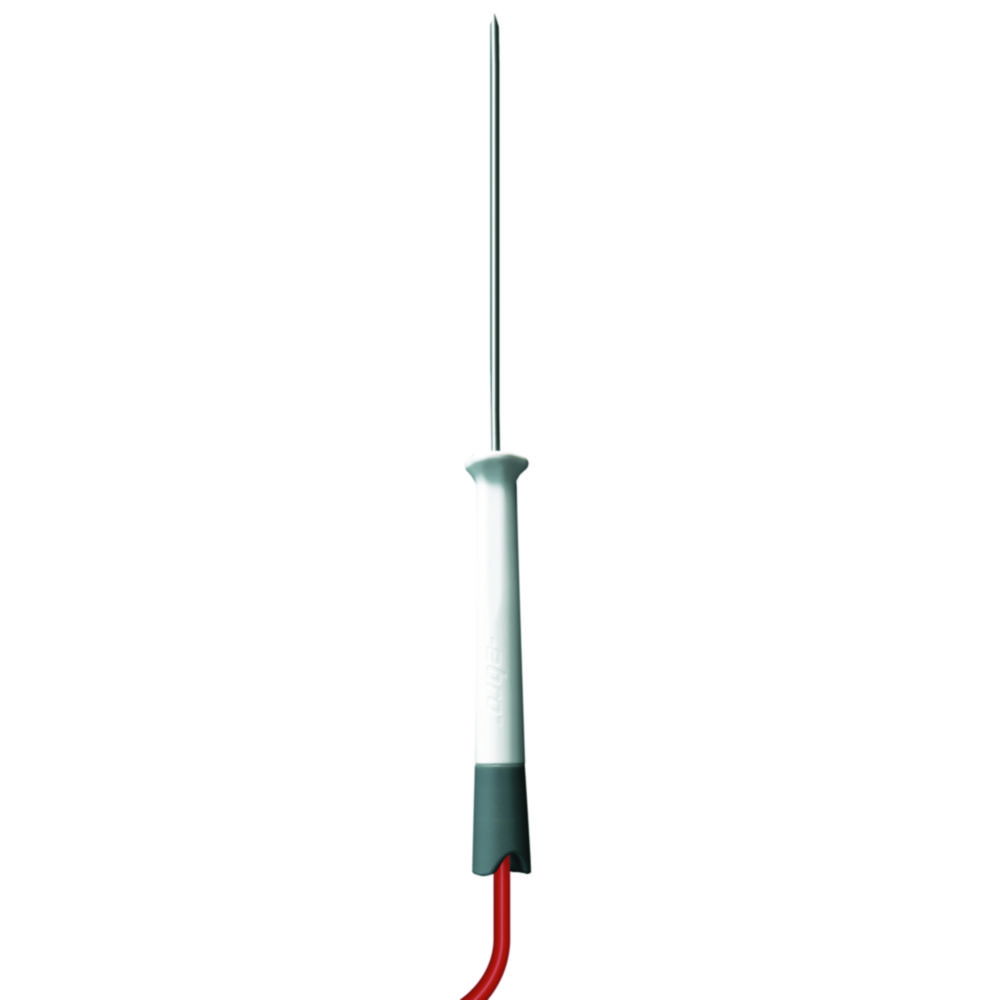 Pointed temperature probes TPX 440 for laboratory thermometers TFX 410-1/TFX 420, with PTFE cable
