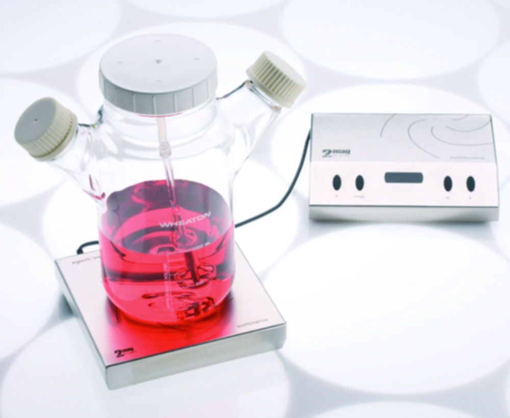 Magnetic stirrers for cell cultures for external control, bioMIXdrive 1/2/3/4 Magnetic stirrers for cell cultures for external control, bioMIXdrive 1/2/3/4