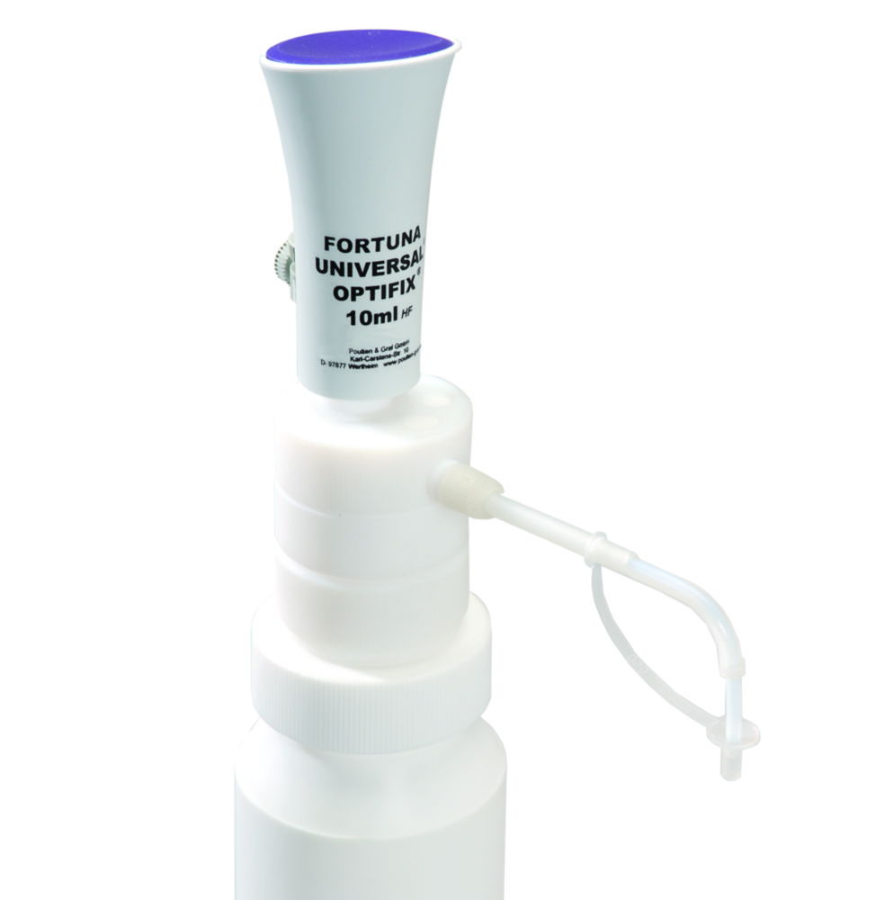 Dispensers, bottle-top, FORTUNA UNIVERSAL® OPTIFIX® HF Dispensers, bottle-top, FORTUNA UNIVERSAL® OPTIFIX® HF