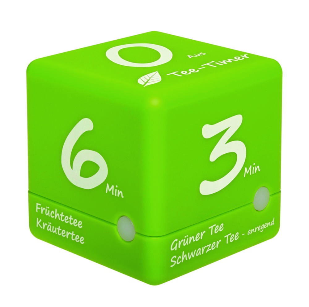 Short period timer CUBE TIMER, green Short period timer CUBE TIMER, green
