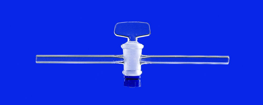 Stopcocks, borosilicate glass 3.3, with capillary side arms