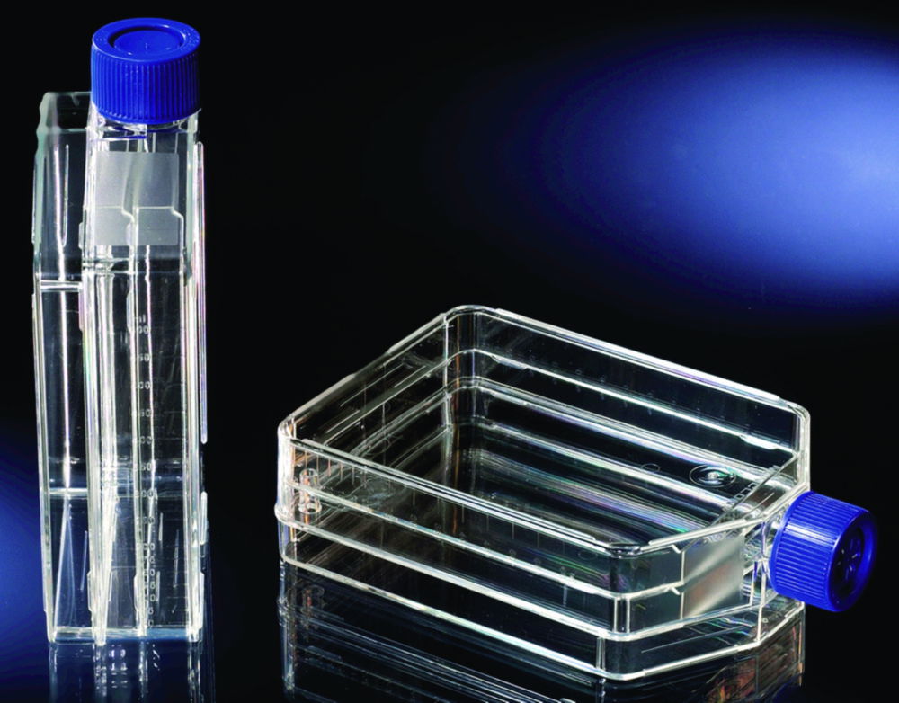Cell culture flasks TripleFlask Nunclon™ Surface, PS/HDPE, sterile Cell culture flasks TripleFlask Nunclon™ Surface, PS/HDPE, sterile