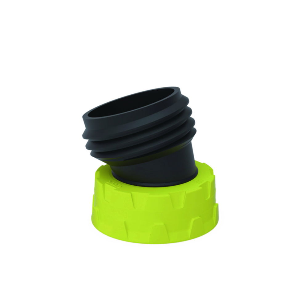 Angled adapter for canisters, PE-EX Angled adapter for canisters, PE-EX
