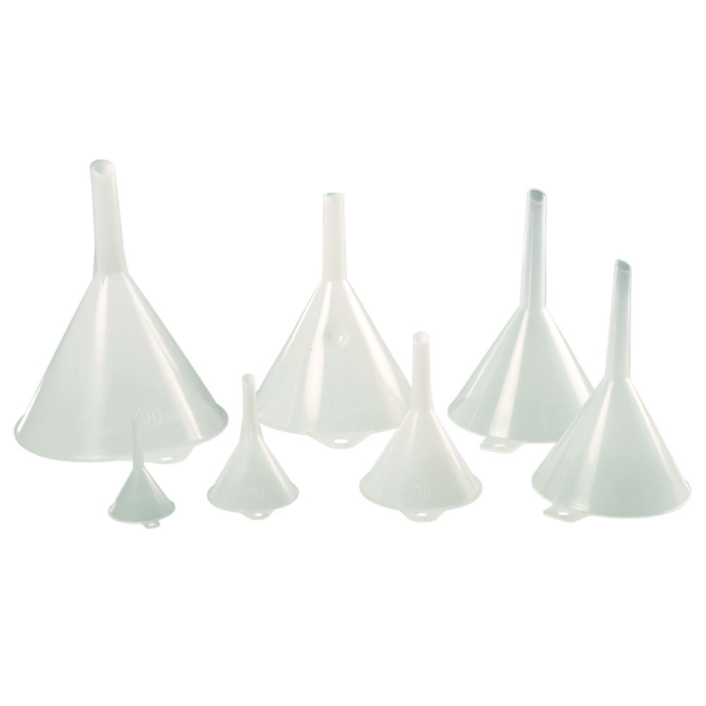 Funnels, PP or PE Funnels, PP or PE