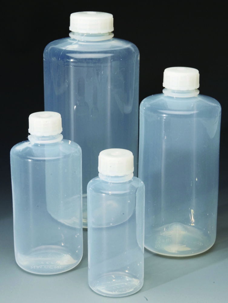 Bottles Nalgene™, FEP, with low particulate / low metals Bottles Nalgene™, FEP, with low particulate / low metals