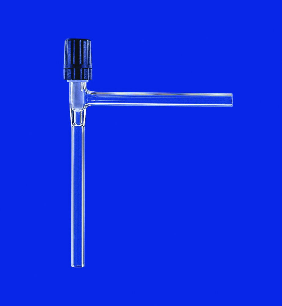 Needle-valve stopcocks, right-angled, DURAN® tubing Needle-valve stopcocks, right-angled, DURAN® tubing