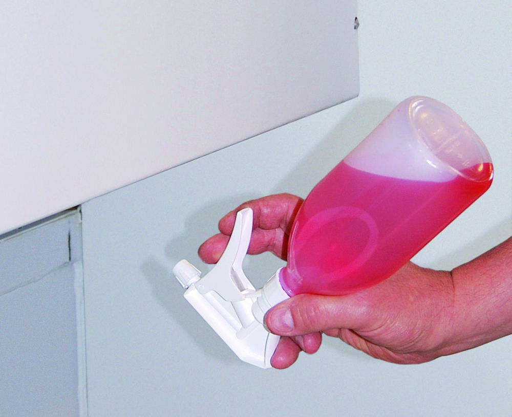 Spray bottle Turn'n'Spray with overhead valve, PE / PP