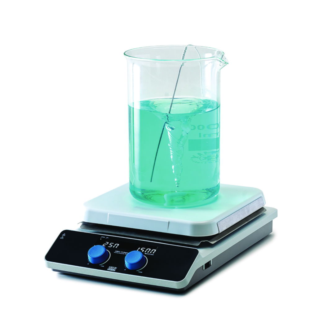Magnetic stirrer with heating AREC 10 Digital set, with temperature probe Magnetic stirrer with heating AREC 10 Digital set, with temperature probe