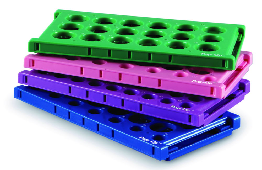 Tube Rack pop-up™, foldable, PP Tube Rack pop-up™, foldable, PP