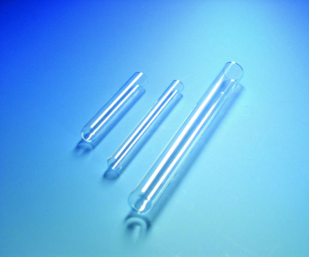 Test tubes, Soda-lime glass, heavy wall Test tubes, Soda-lime glass, heavy wall