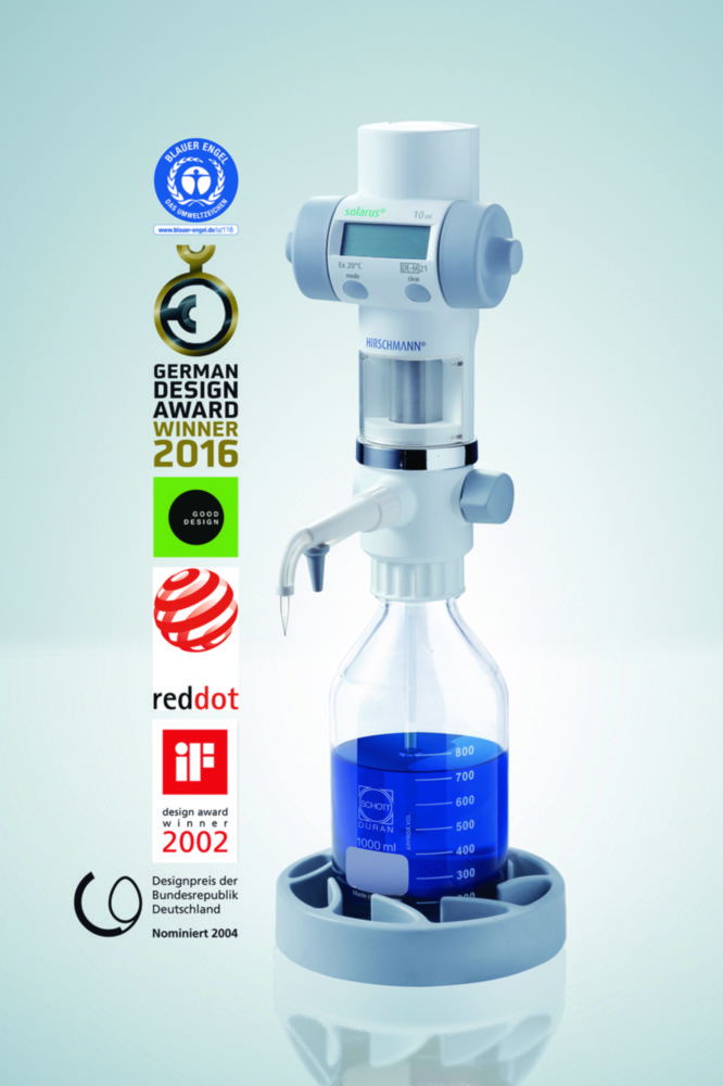 Digital burettes, solarus® Digital burettes, solarus®