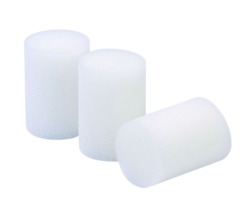 Foam stoppers for Drosophila vials