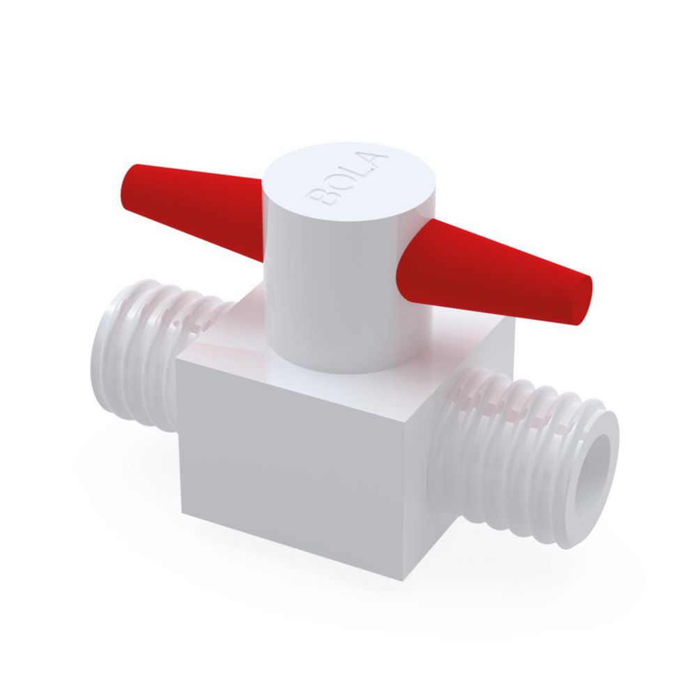 2-way GL stopcocks, PTFE 2-way GL stopcocks, PTFE