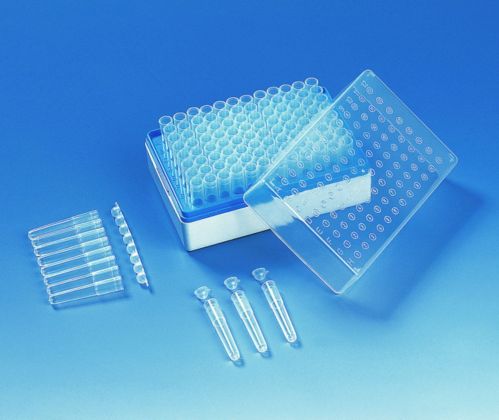 Micro test tubes, PP
