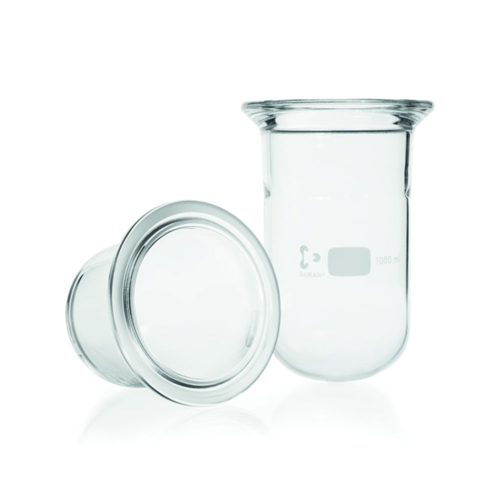 Reaction flasks, flat flange, DURAN®, cylindrical Reaction flasks, flat flange, DURAN®, cylindrical