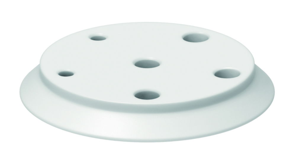 Flat flange lids, PTFE, DN 150, Typ 1