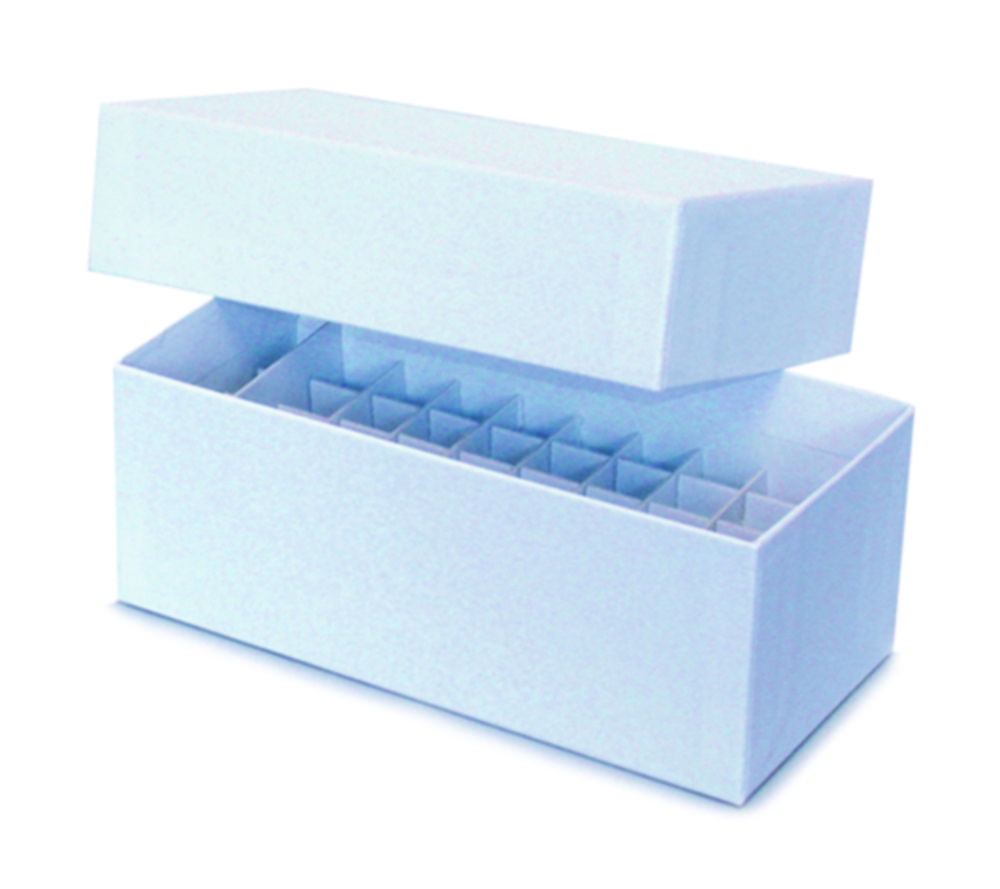 Cryogenic storage boxes, 1/2, 133 x 67 Cryogenic storage boxes, 1/2, 133 x 67