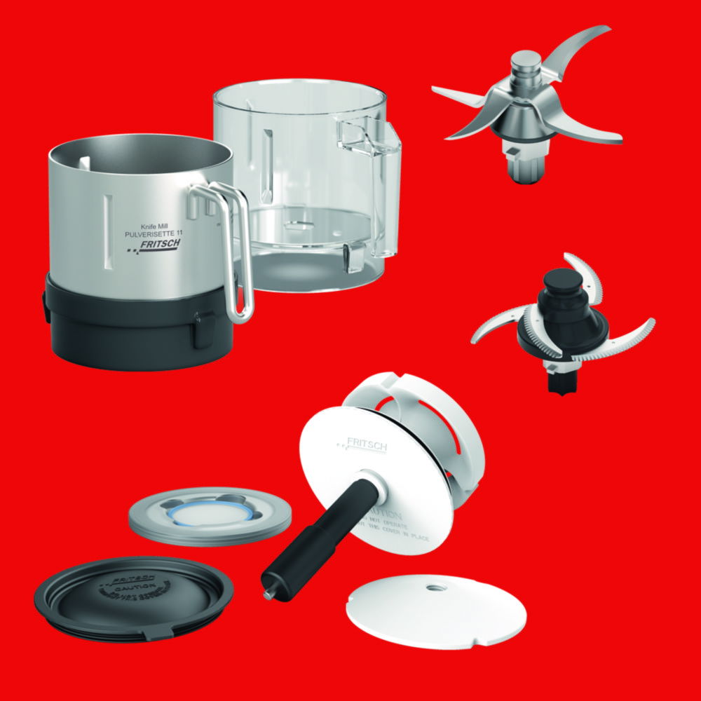 Accessories for knife mill PULVERISETTE 11 Accessories for knife mill PULVERISETTE 11