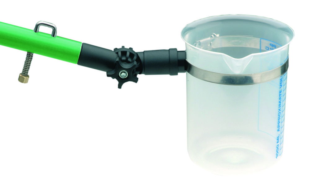 Angled sample beaker, PP Angled sample beaker, PP